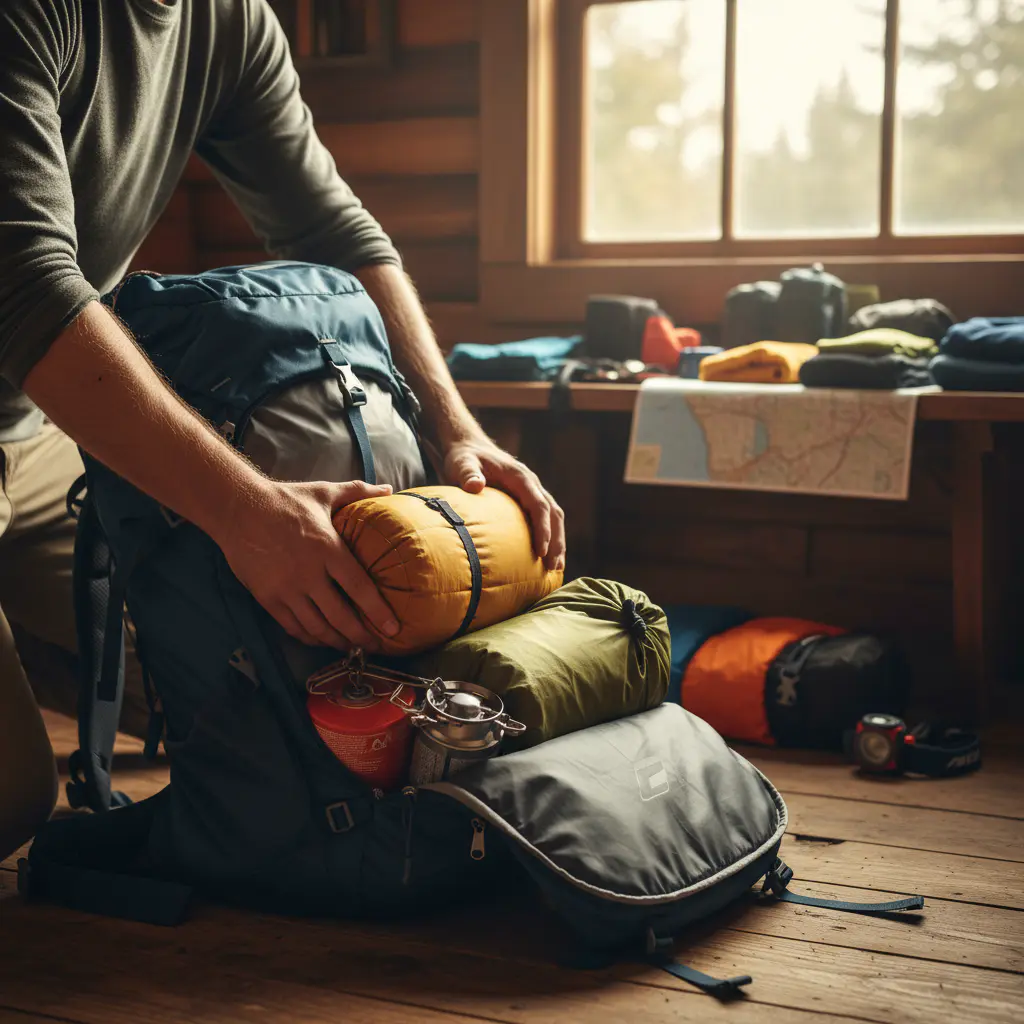 Guía de embalaje para mochilas