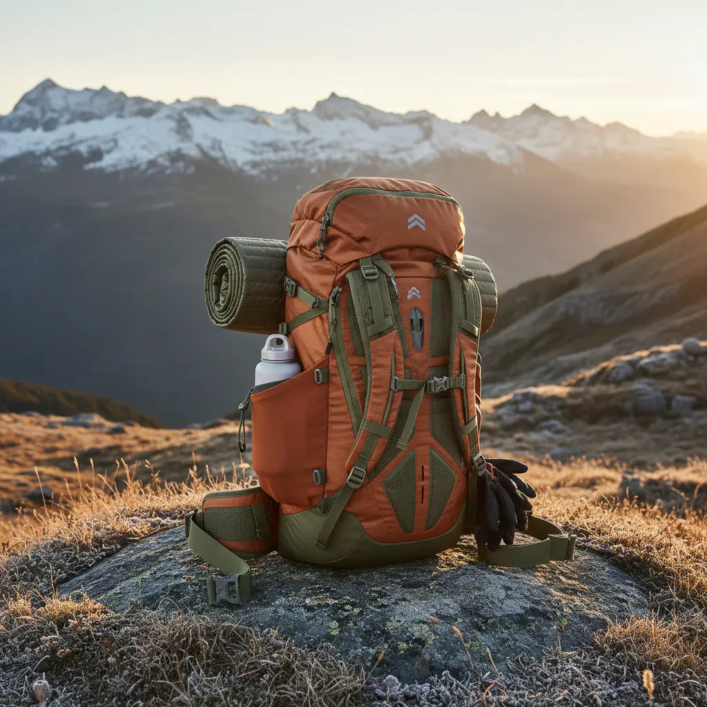 Mochila ergonómica de senderismo